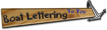 Boat Lettering